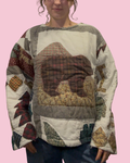 Bear Quilt Crewneck