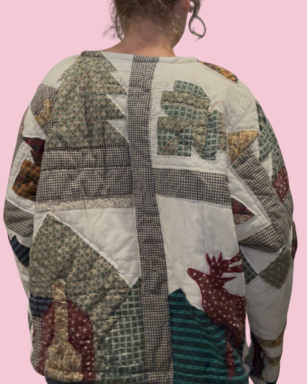 Bear Quilt Crewneck