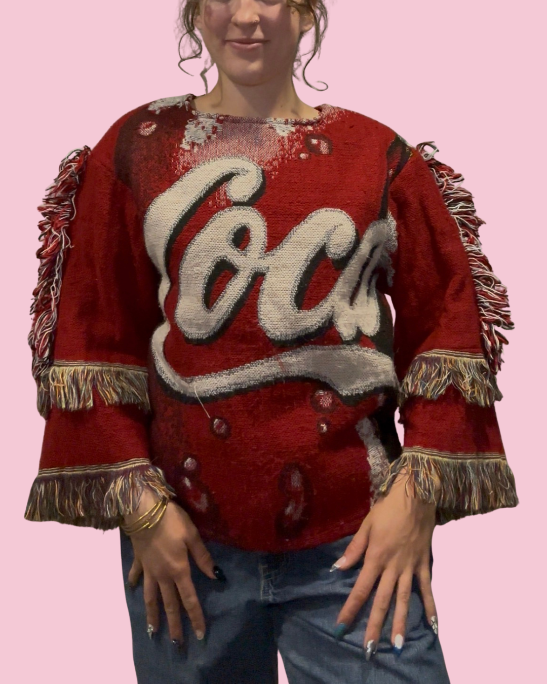 Coca-Cola Upcycled Crewneck