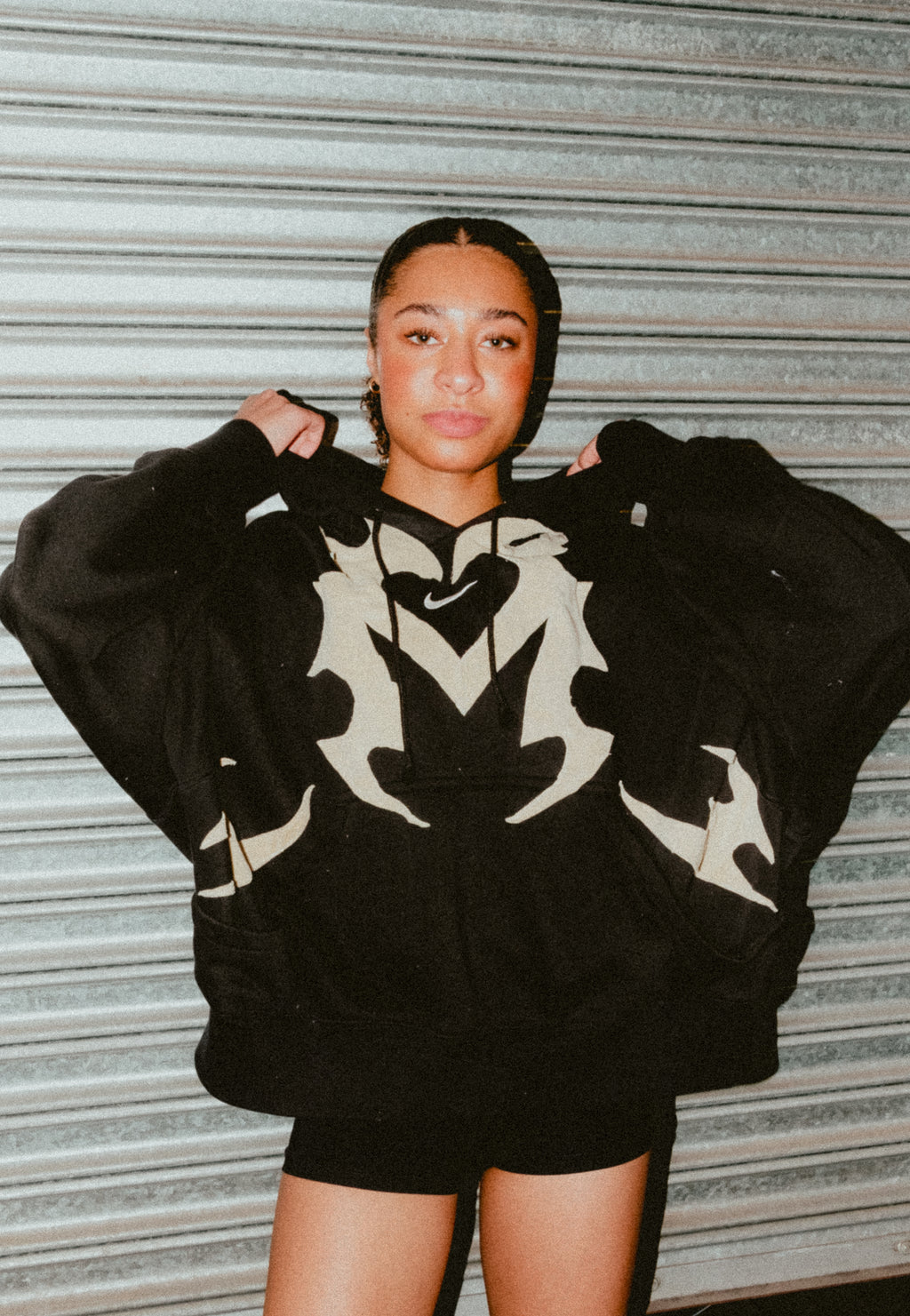 RF x YUI Black Pullover Sweatshirt