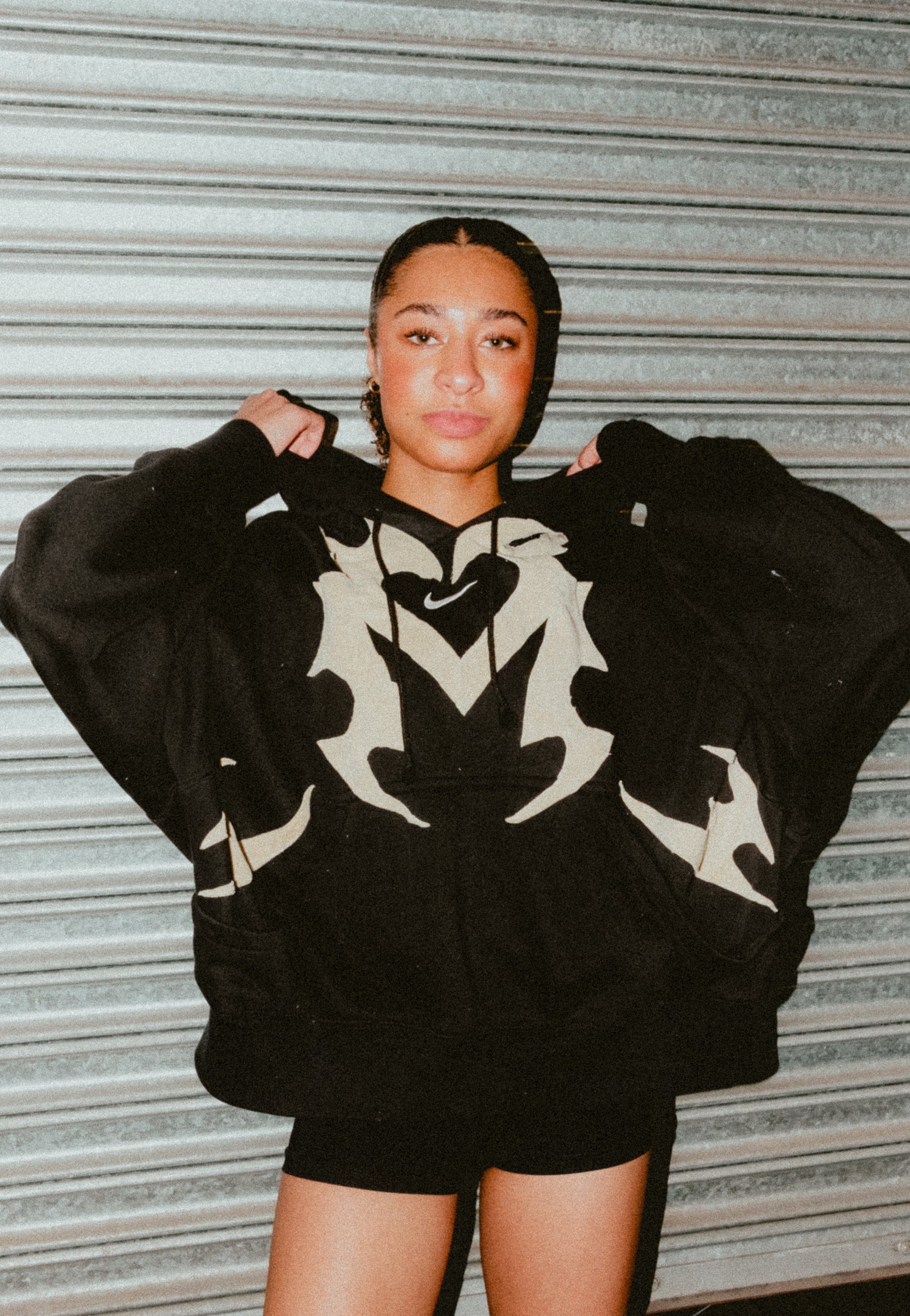 RF x YUI Black Pullover Sweatshirt