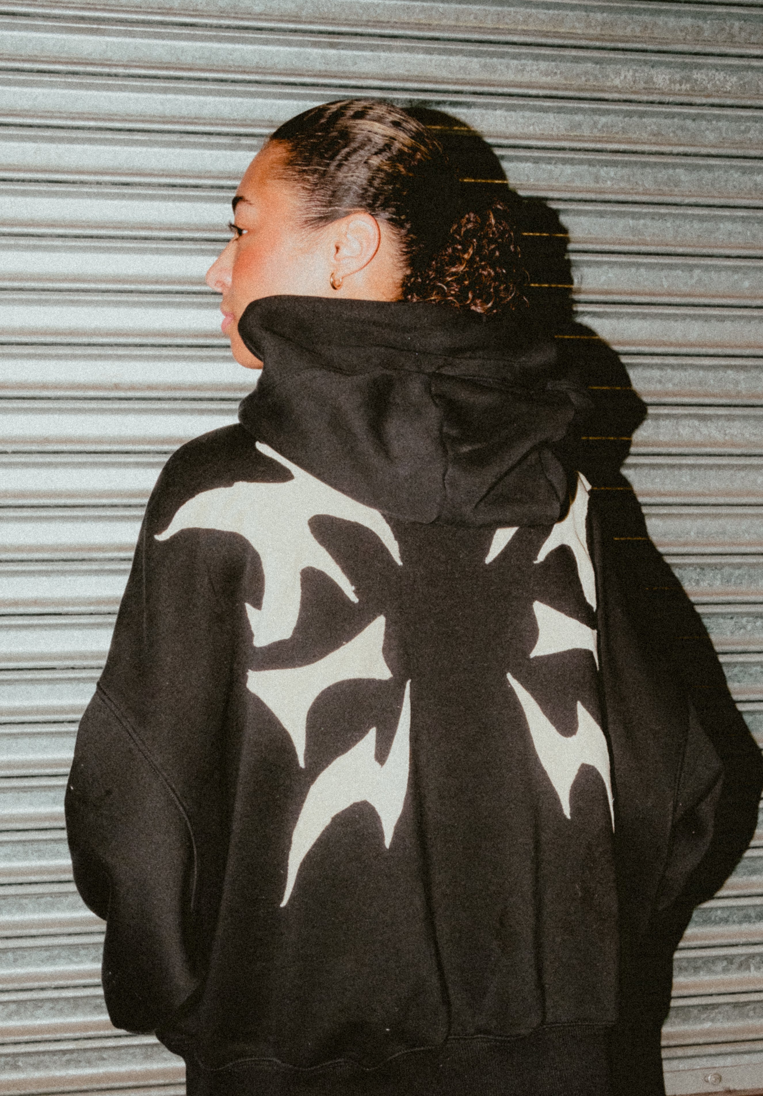 RF x YUI Black Pullover Sweatshirt