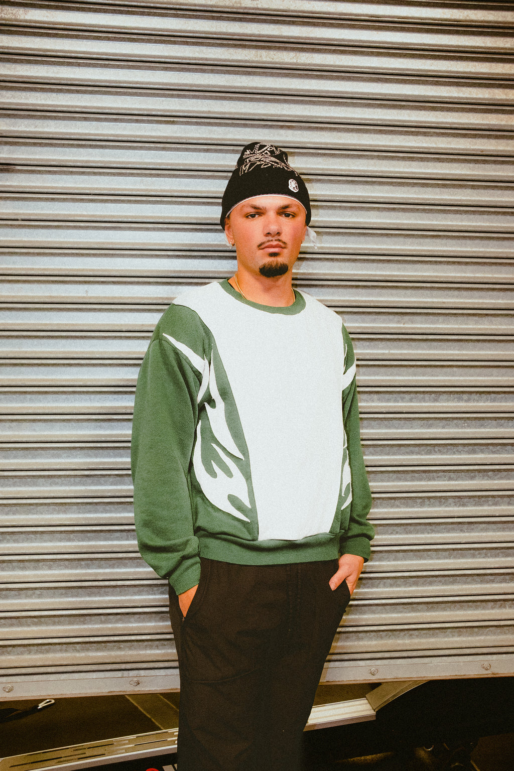 RF x YUI Green Crewneck
