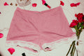 Refreshed Velvet Lace Trim Bloomer Shorts